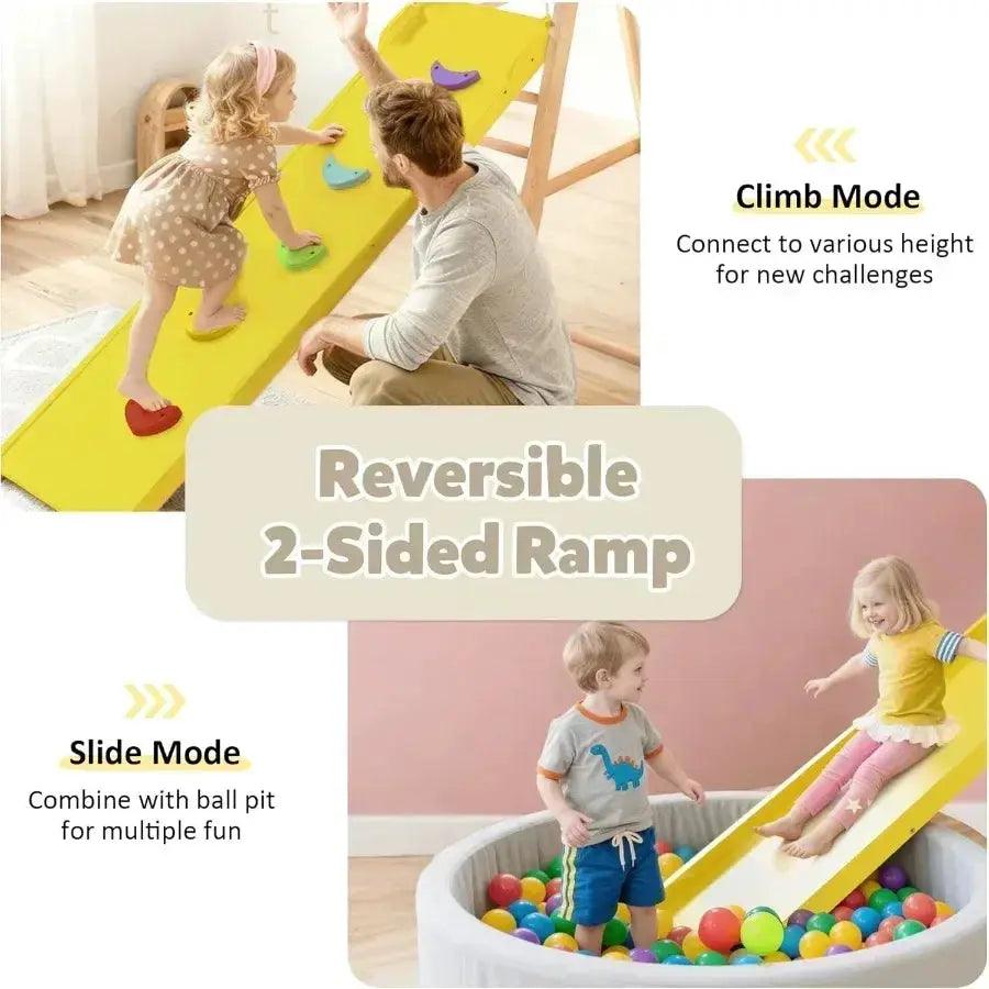  Indoor Jungle Gym 10 In 1 Wooden Montessori Climber -  ToylandEU™