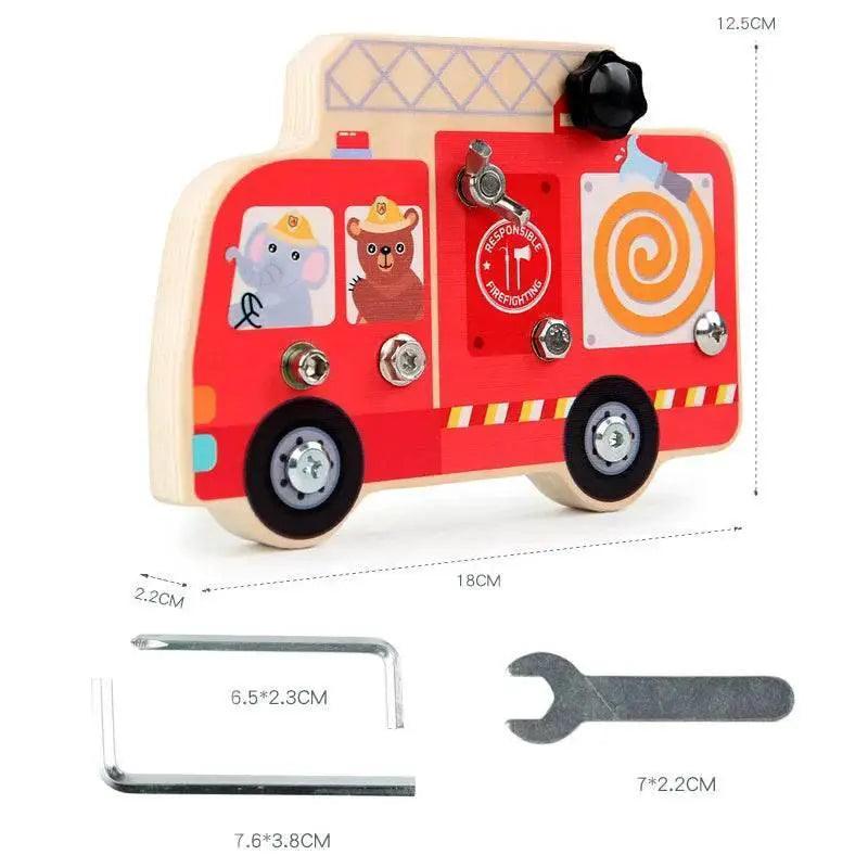  Montessori Screw Driver Board Educational Wooden Toy -  ToylandEU™