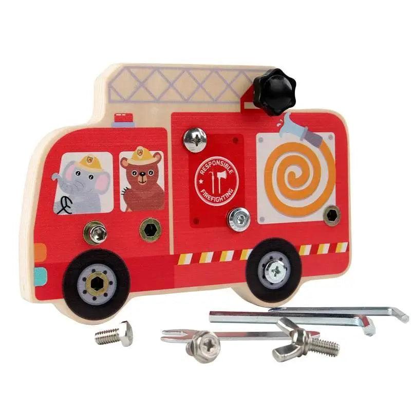  Montessori Screw Driver Board Educational Wooden Toy -  ToylandEU™