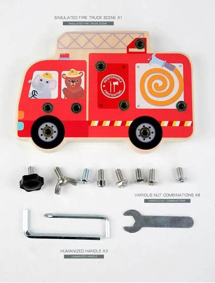 Montessori Screw Driver Board Educational Wooden Toy -  ToylandEU™