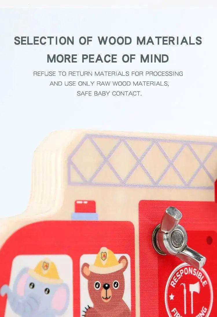  Montessori Screw Driver Board Educational Wooden Toy -  ToylandEU™