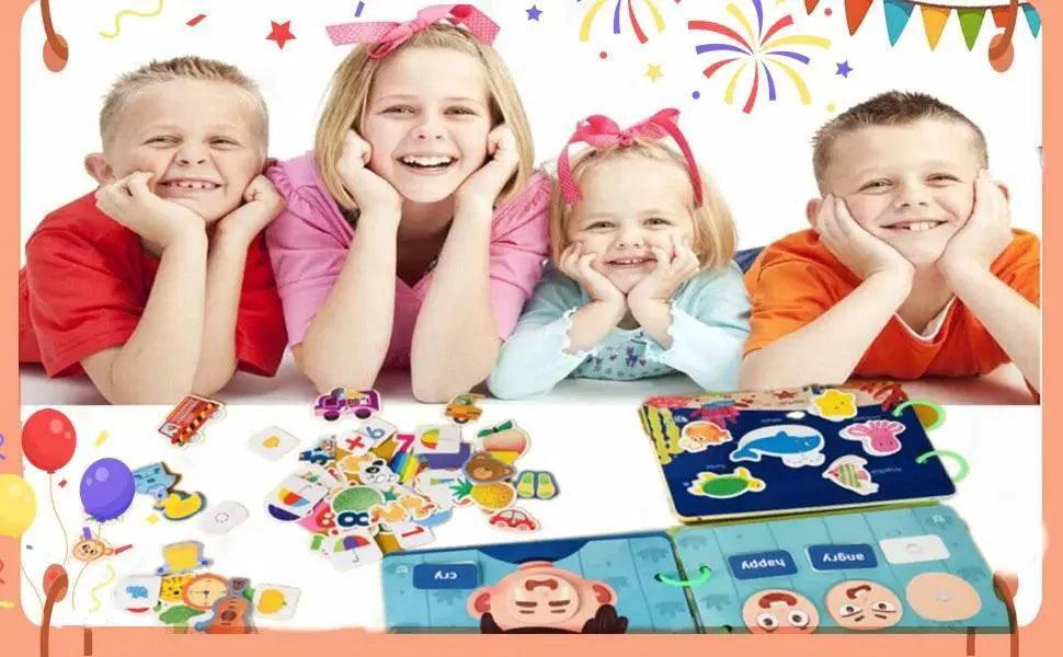  Yeahbo Busy Book 2 Pack Montessori Travel Toys -  ToylandEU™