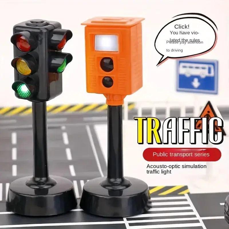  Educational Traffic Light Toy With Sound LED -  ToylandEU™