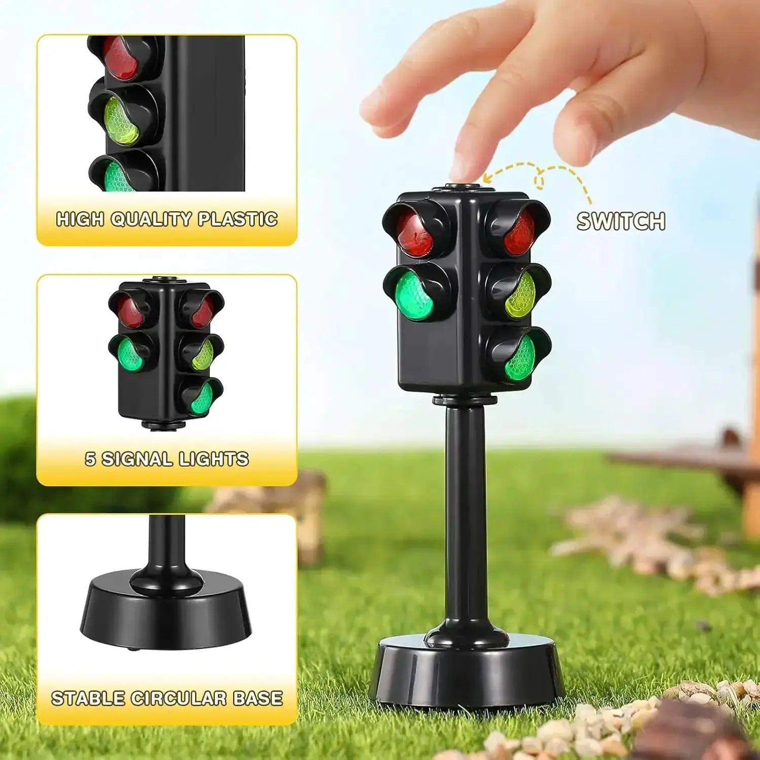 Educational Traffic Light Toy With Sound LED -  ToylandEU™