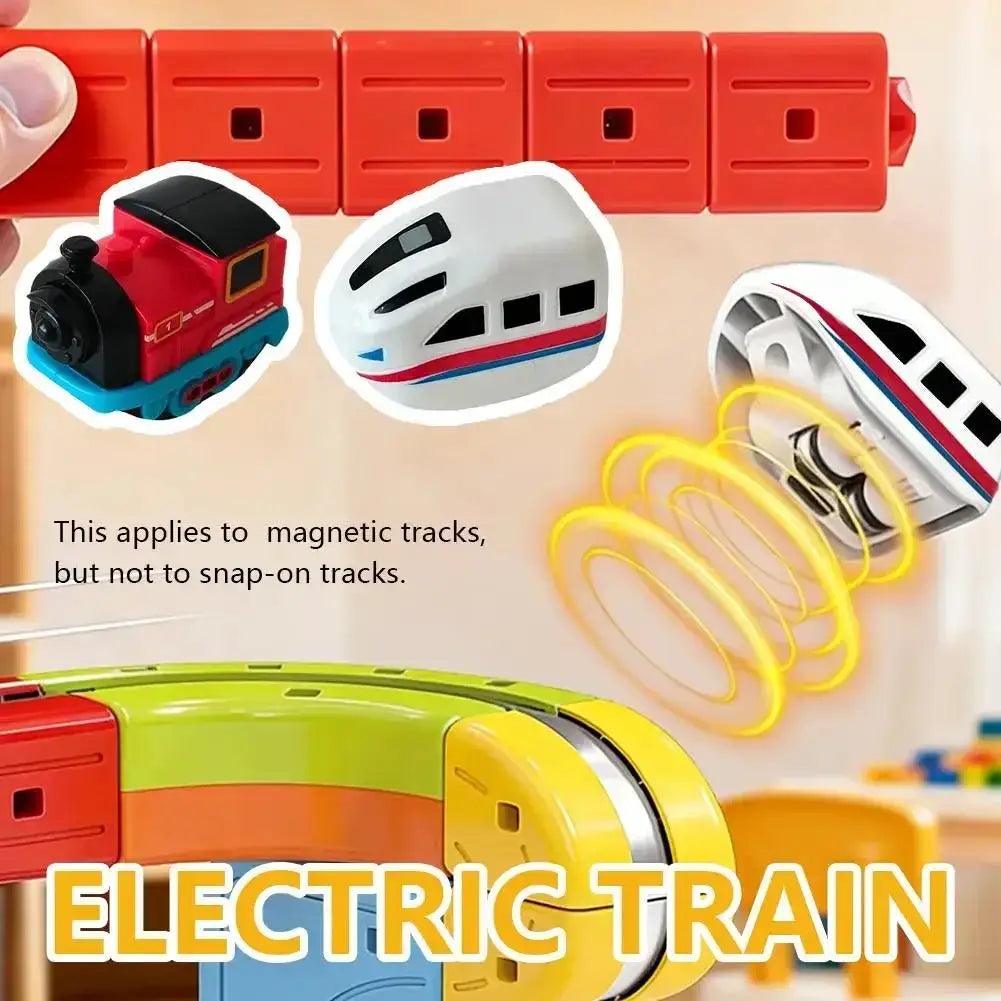  Educational Train Building Blocks Set Creative Play -  ToylandEU™