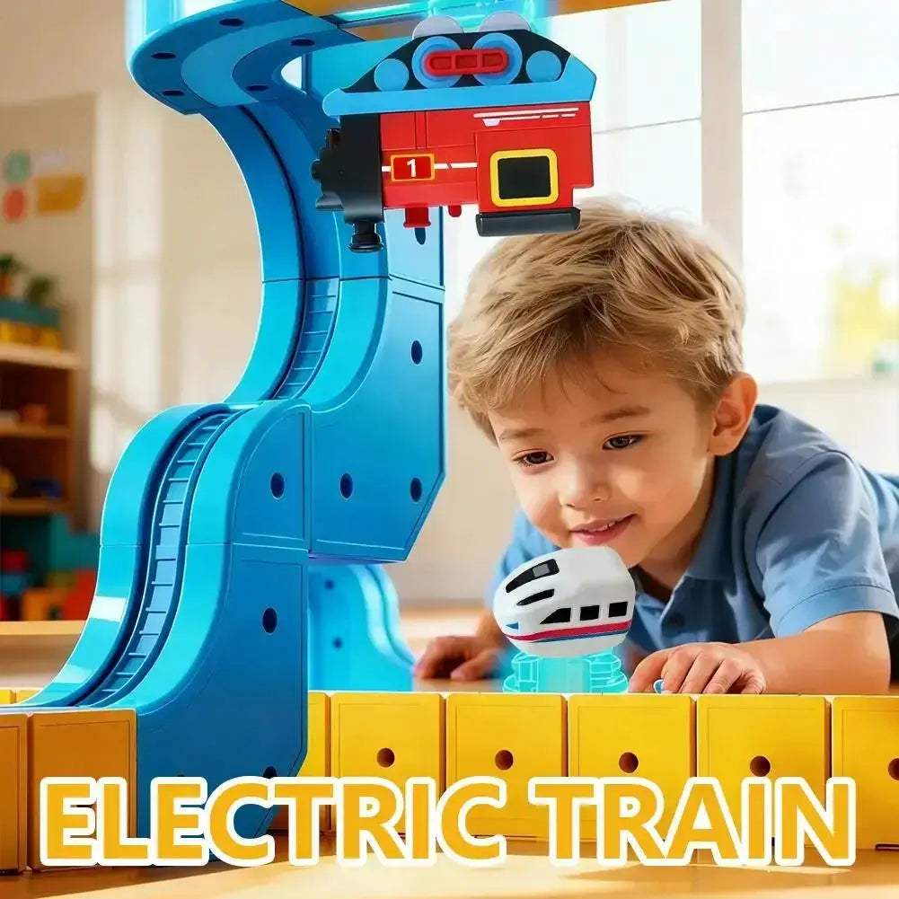Educational Train Building Blocks Set For Creative Play - ToylandEU