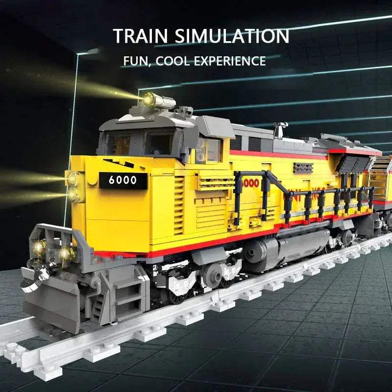 Educational Train Building Blocks Set With 1162 Pieces - ToylandEU