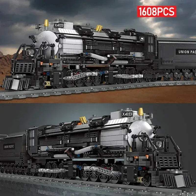 Educational Union Pacific Big Boy Train Building Blocks Set - ToylandEU