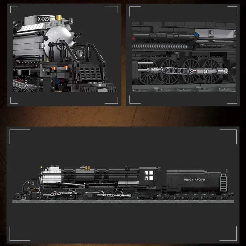 Educational Union Pacific Big Boy Train Building Blocks Set - ToylandEU