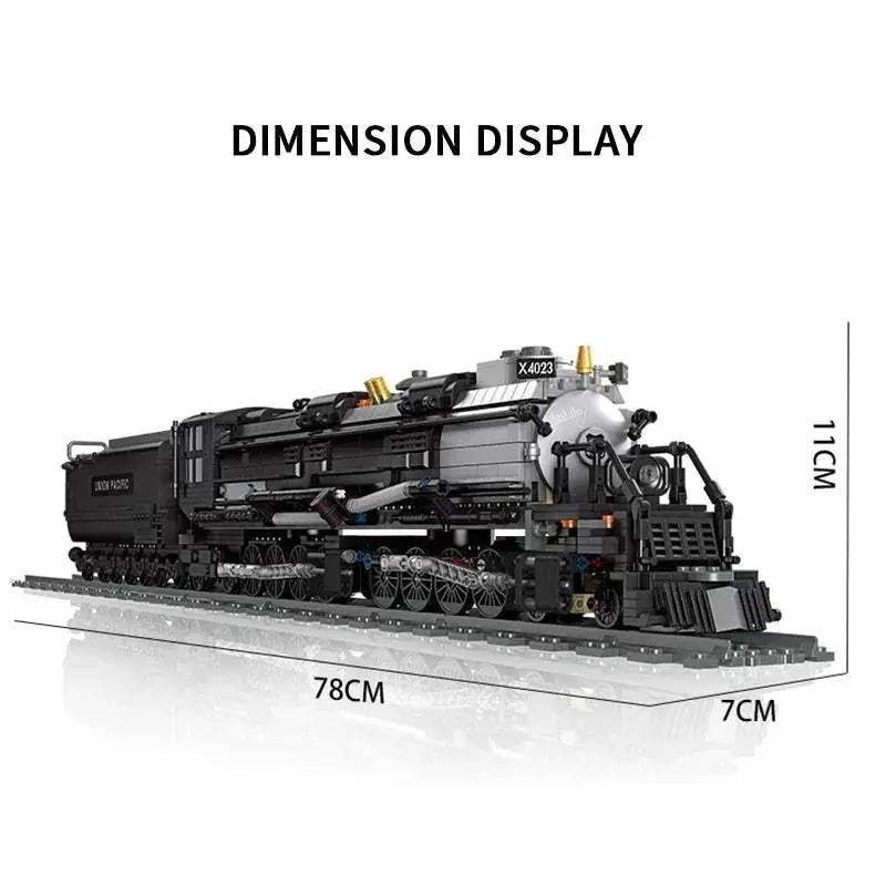 Educational Union Pacific Big Boy Train Building Blocks Set - ToylandEU