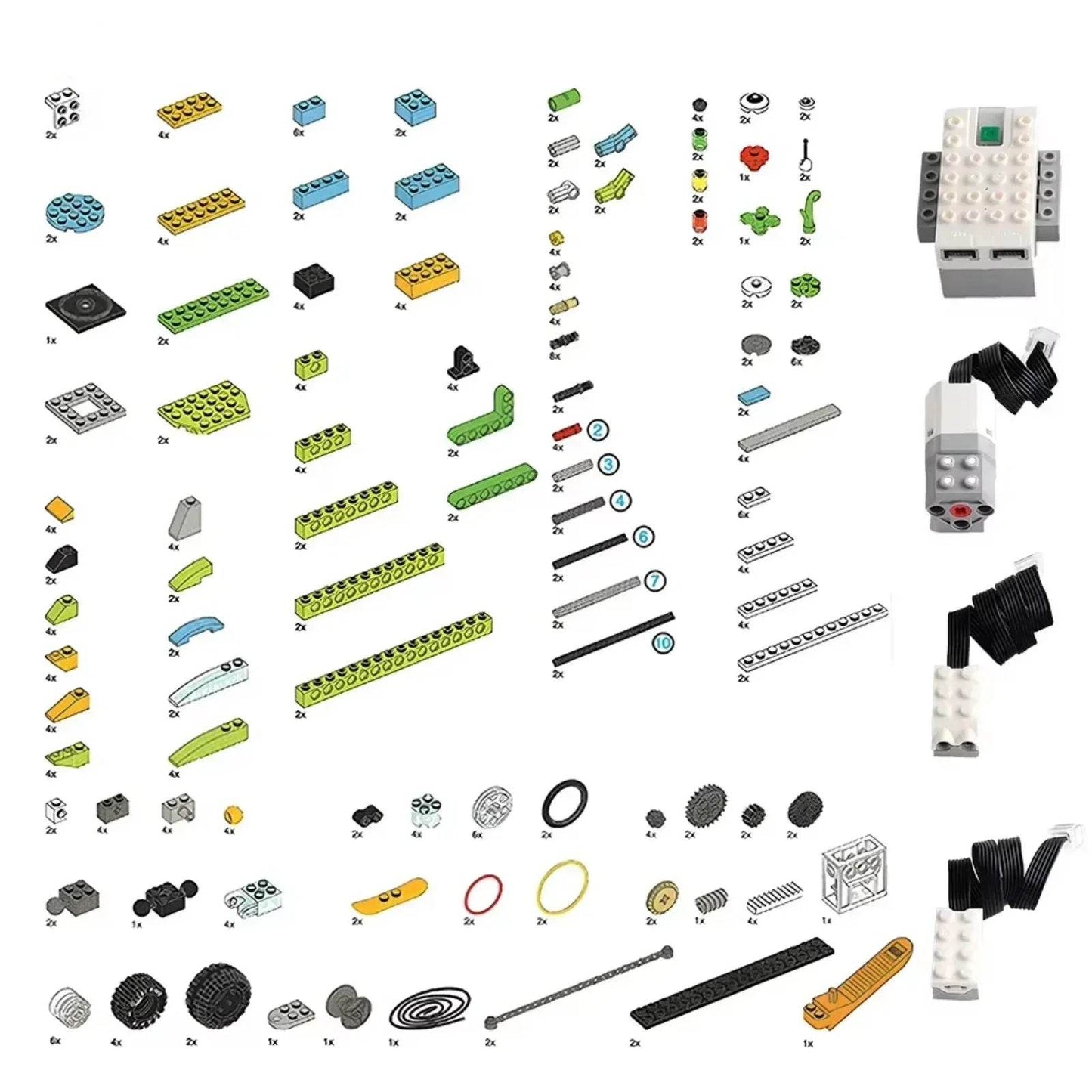 Educational WeDo 2.0 Kit 280 Pcs And Sensors For Education - ToylandEU