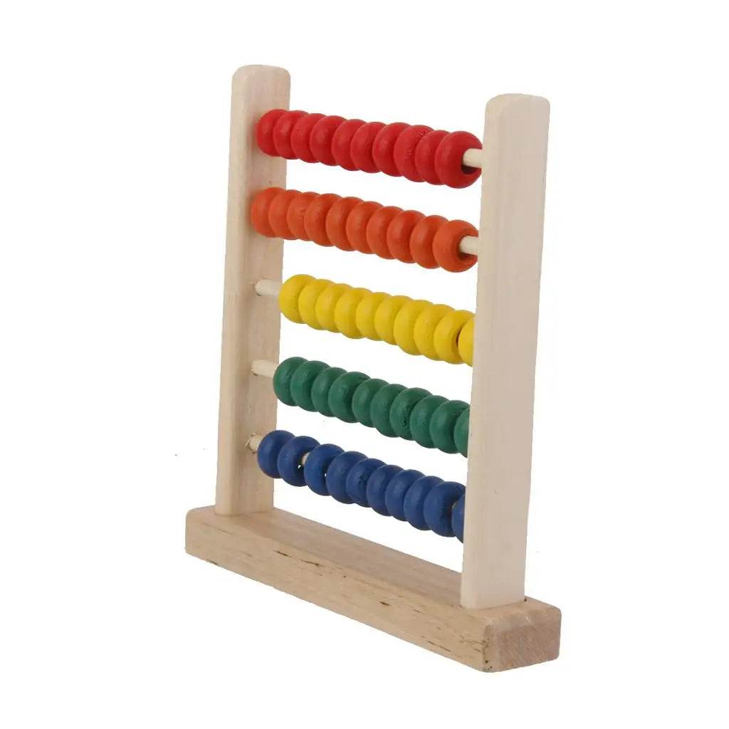 Educational Wooden Abacus With Bright Beads For Kids - ToylandEU