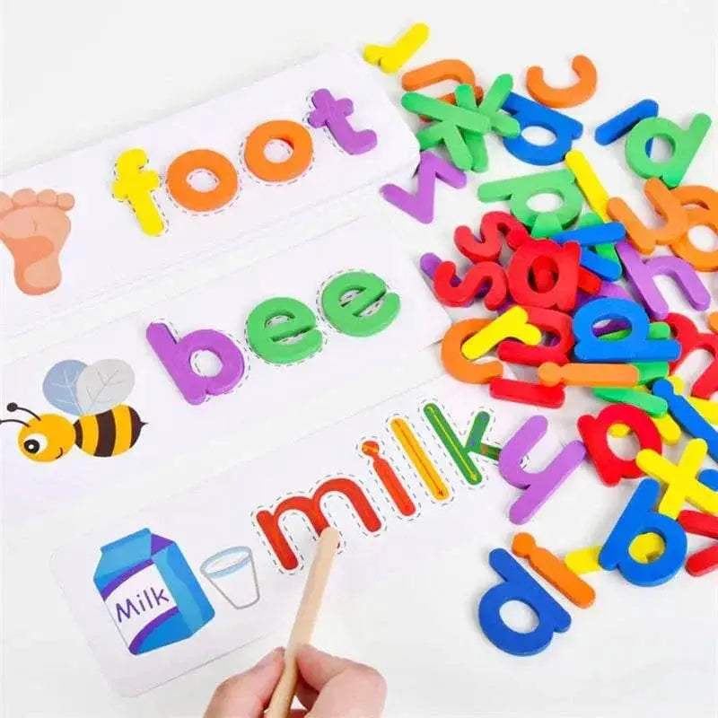  Educational Wooden Alphabet Toys 52 Pieces Toyland EU -  ToylandEU™