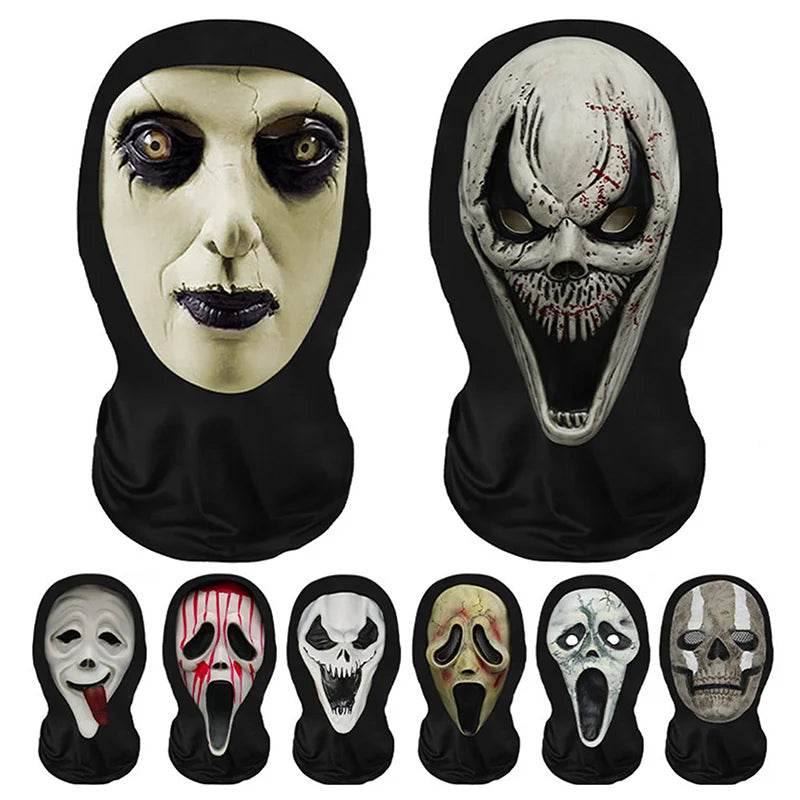 Eerie Mask Ghost White Skull Face For Adults Cosplay - ToylandEU