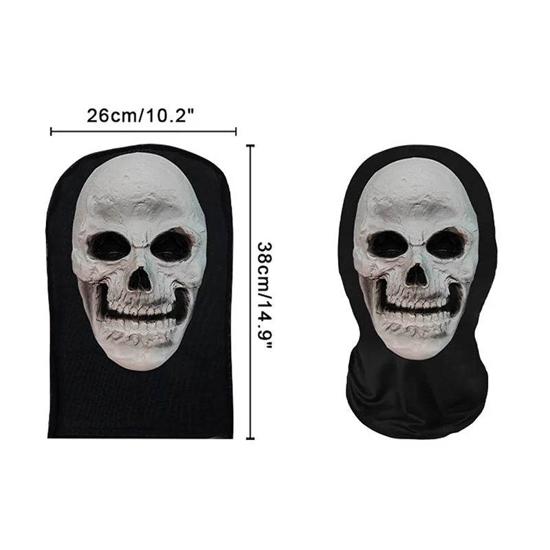 Eerie Mask Ghost White Skull Face For Adults Cosplay - ToylandEU