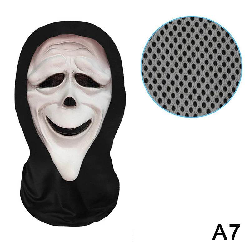 Eerie Mask Ghost White Skull Face For Adults Cosplay - ToylandEU