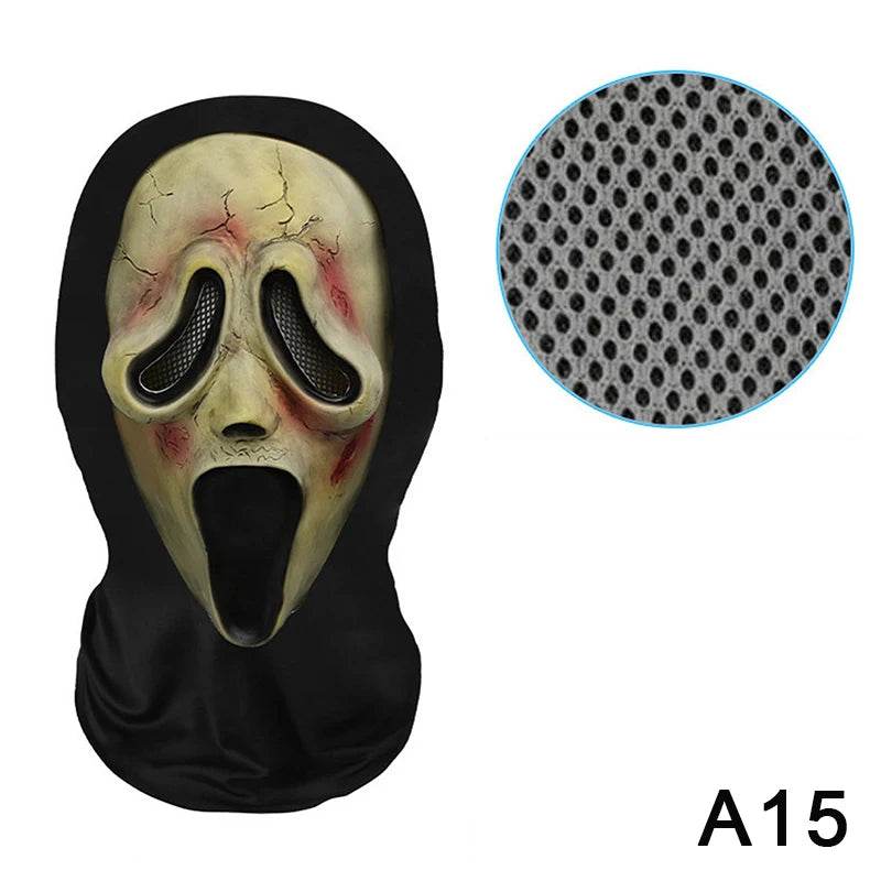 Eerie Mask Ghost White Skull Face For Adults Cosplay - ToylandEU