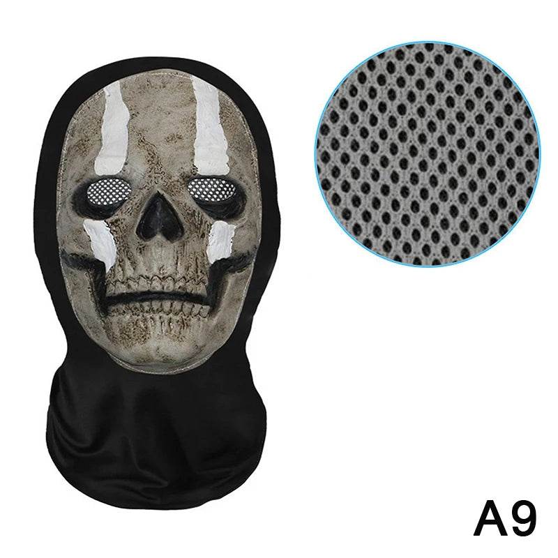 Eerie Mask Ghost White Skull Face For Adults Cosplay - ToylandEU