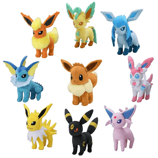  Eevee Plush Set Complete Six Pokemon Characters -  ToylandEU™