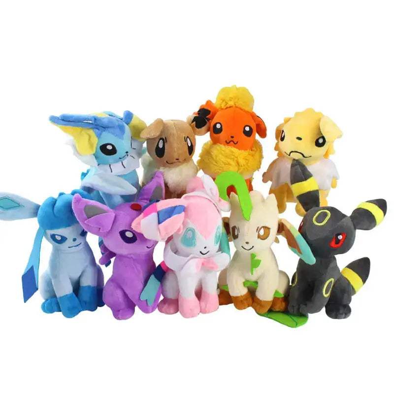  Eevee Plush Set Complete Six Pokemon Characters -  ToylandEU™