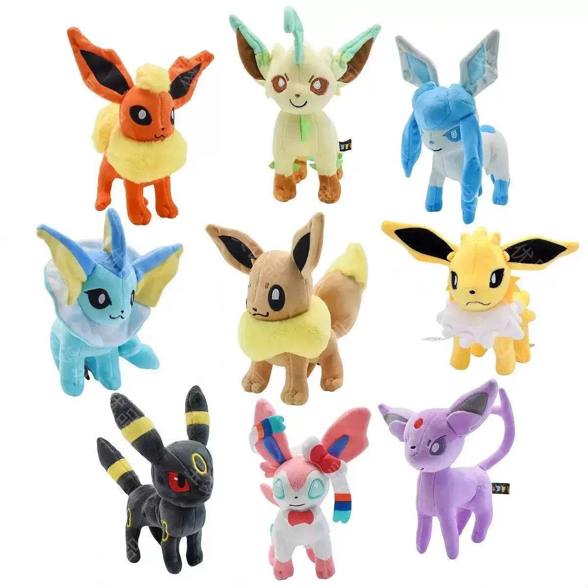  Eevee Plush Set Complete Six Pokemon Characters -  ToylandEU™