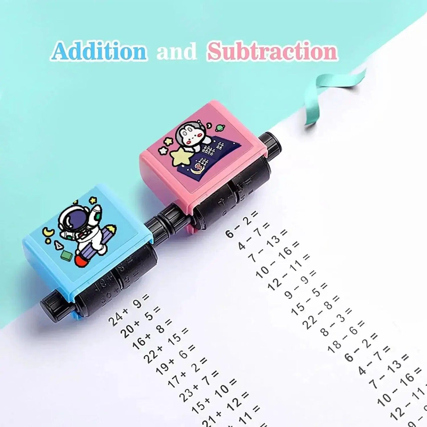  Efficient Teaching Stamp 2 In 1 Roller Toyland EU -  ToylandEU™