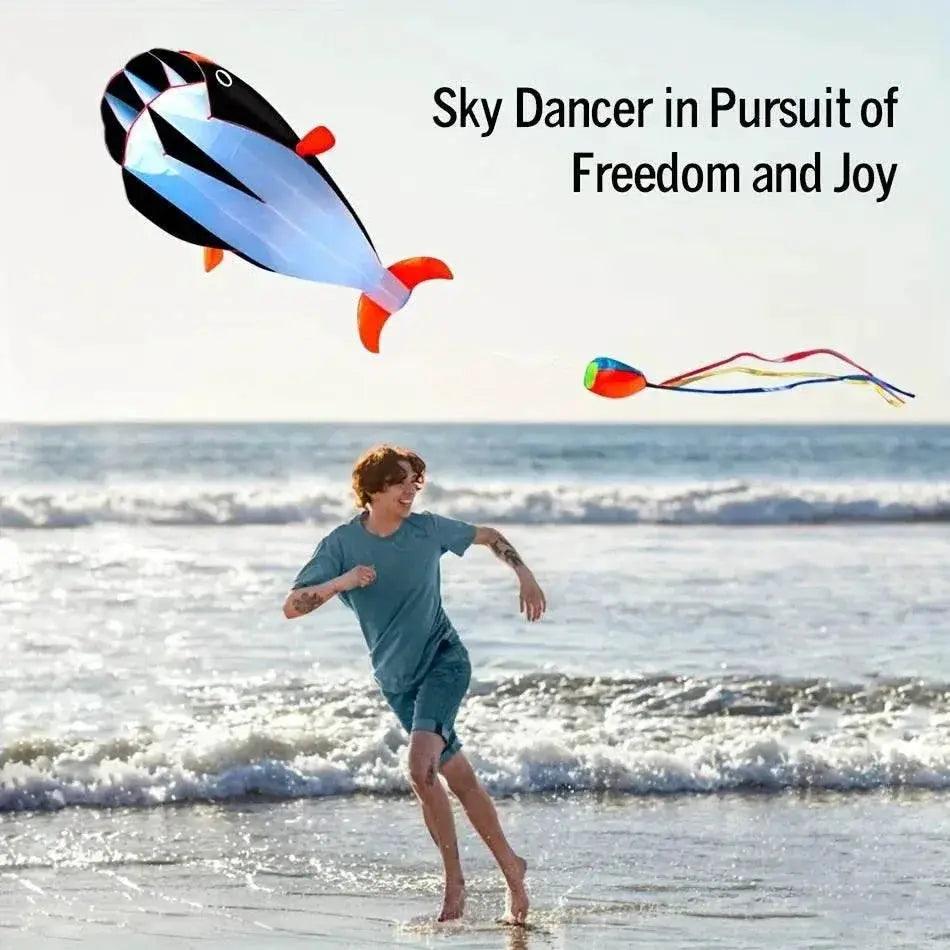  Effortless Soft Whale Kite 220cm Kite Toyland EU -  ToylandEU™