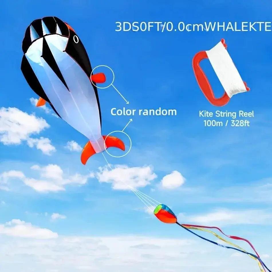  Effortless Soft Whale Kite 220cm Kite Toyland EU -  ToylandEU™