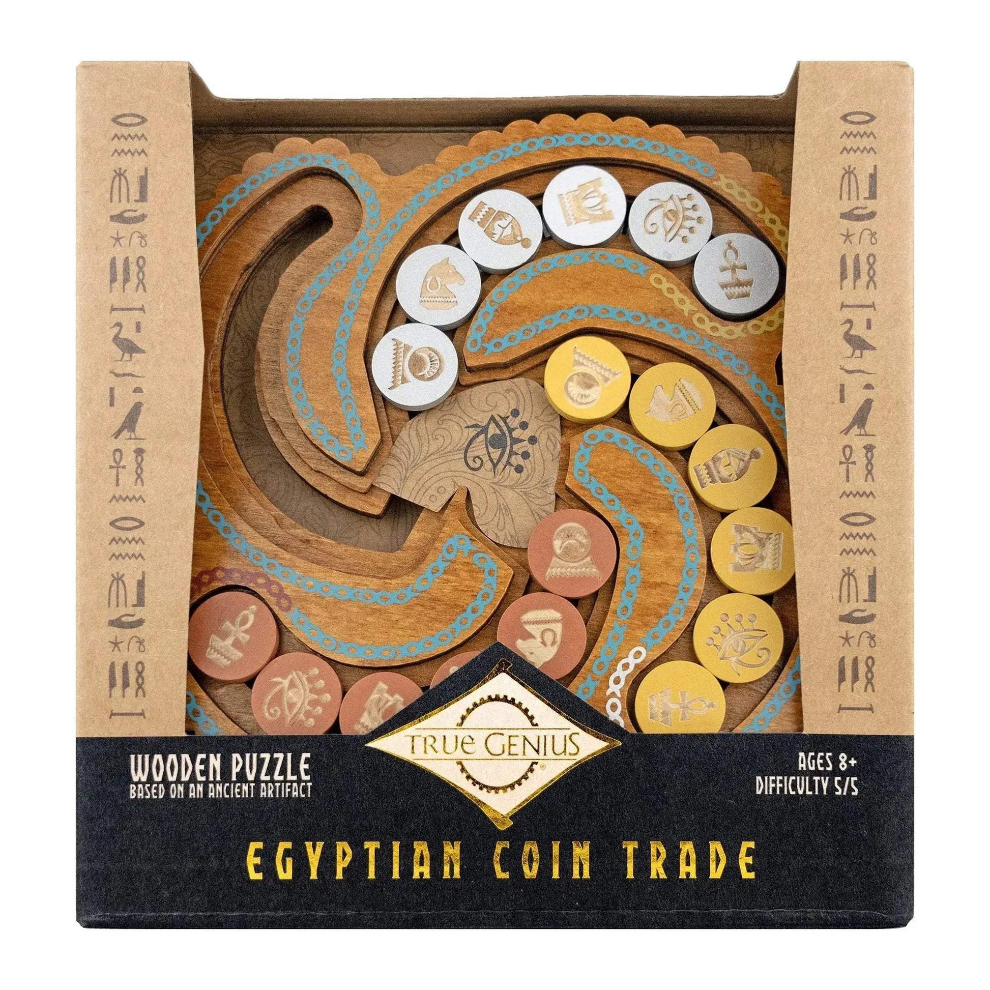 Egyptian Coin Trade Puzzle Column Swap Challenge for Kids - ToylandEU