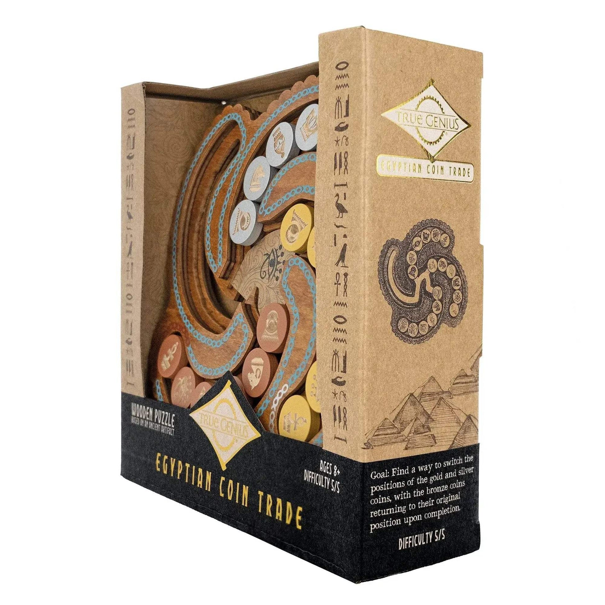 Egyptian Coin Trade Puzzle Column Swap Challenge for Kids - ToylandEU