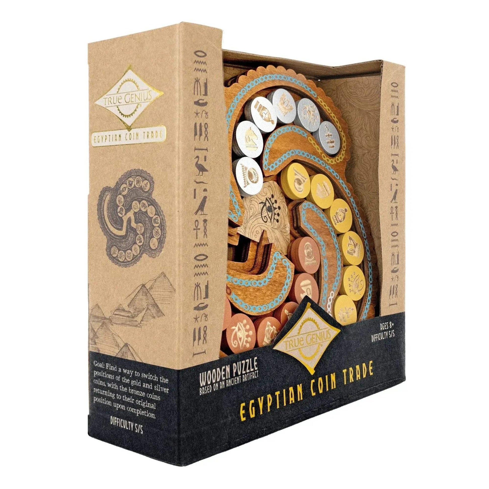 Egyptian Coin Trade Puzzle Column Swap Challenge for Kids - ToylandEU