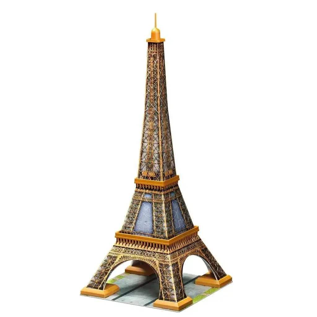 Eiffel Tower 3D Puzzle With Easy Click Technology Sculptural Display - ToylandEU