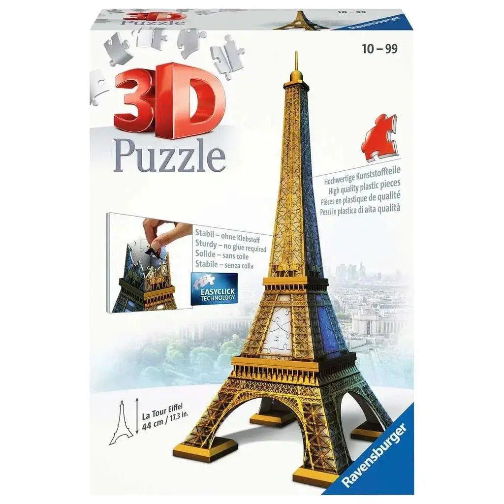  Eiffel Tower 3D Puzzle Easy Click Technology Sculptural -  ToylandEU™