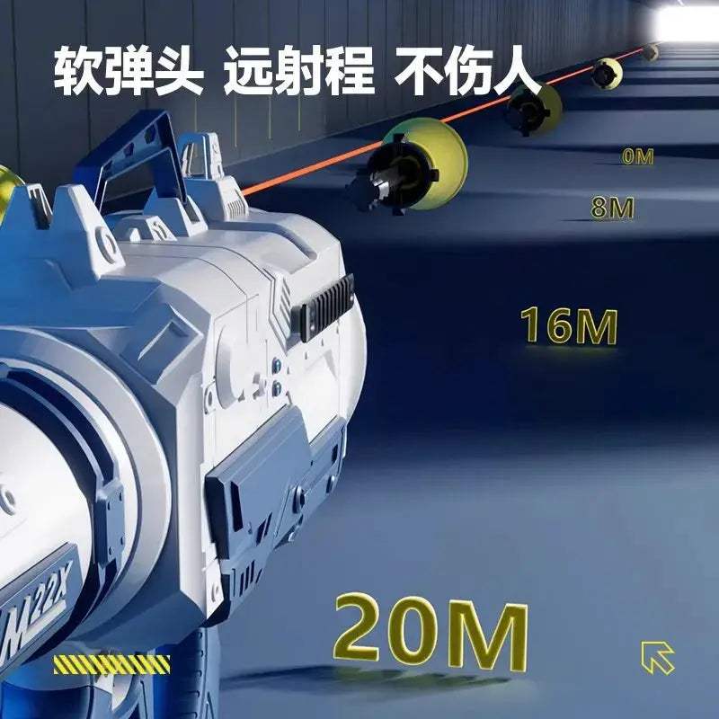 Eight Barrel Toy Rocket Launcher Pistol With Lights And Sound - ToylandEU