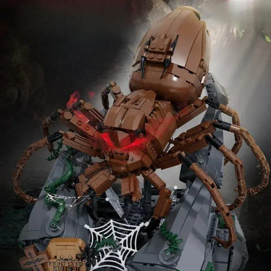  Eight Eyed Spider Educational Blocks Toy Gift Eco Safe -  ToylandEU™