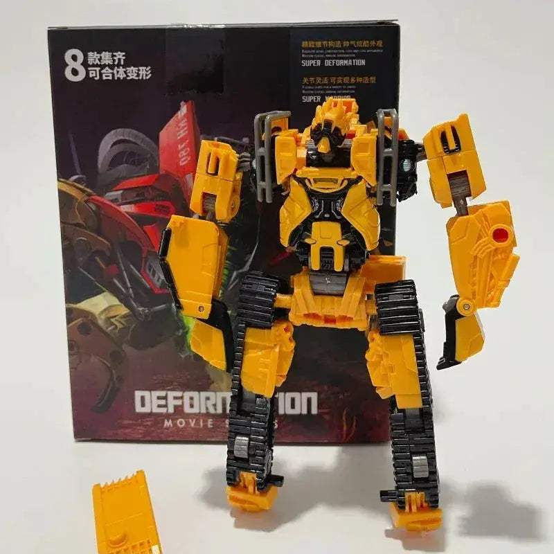 Eight In One Transformer Action Figure For Kids Gift Toy - ToylandEU