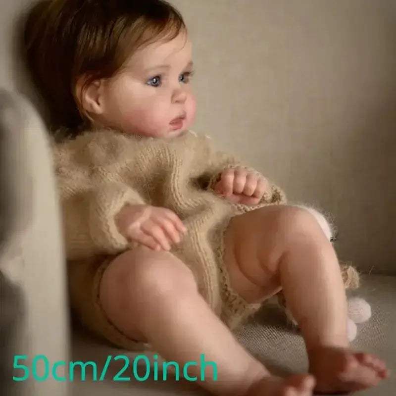 Eighteen To Twenty Inch Lifelike Full Body Vinyl Reborn Doll - ToylandEU