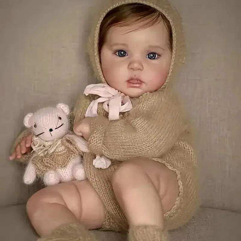 Eighteen To Twenty Inch Lifelike Full Body Vinyl Reborn Doll - ToylandEU