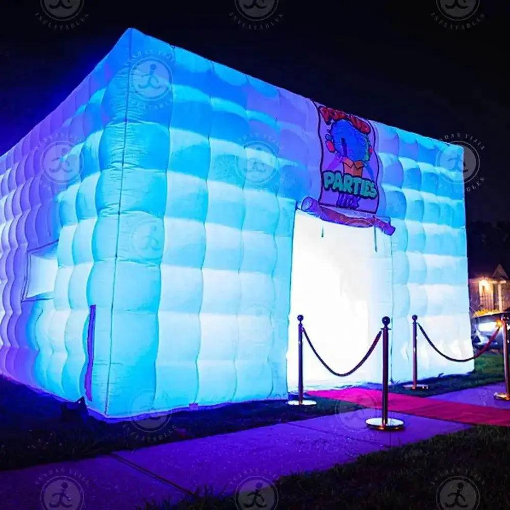 Ejia 20/26ft Oxford Inflatable Disco Tent - Portable Party Cube with Blower for Backyard Celebrations -  ToylandEU™