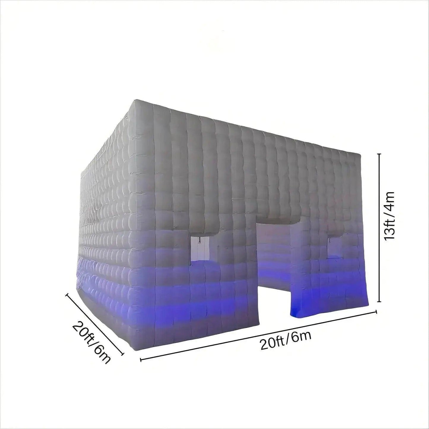  Ejia 20/26ft Oxford Inflatable Disco Tent - Portable Party Cube with Blower for Backyard Celebrations -  ToylandEU™