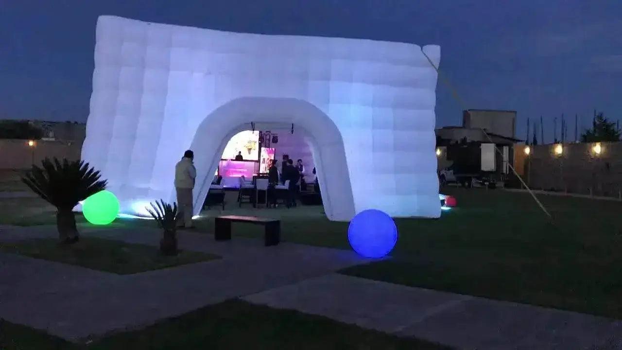  Ejia 20/26ft Oxford Inflatable Disco Tent - Portable Party Cube with Blower for Backyard Celebrations -  ToylandEU™