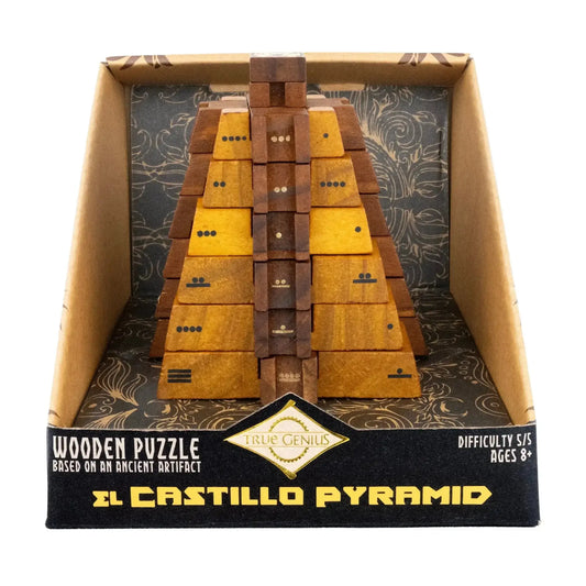  Mayan Calendar Pyramid Puzzle Wooden Brain Teaser -  ToylandEU™