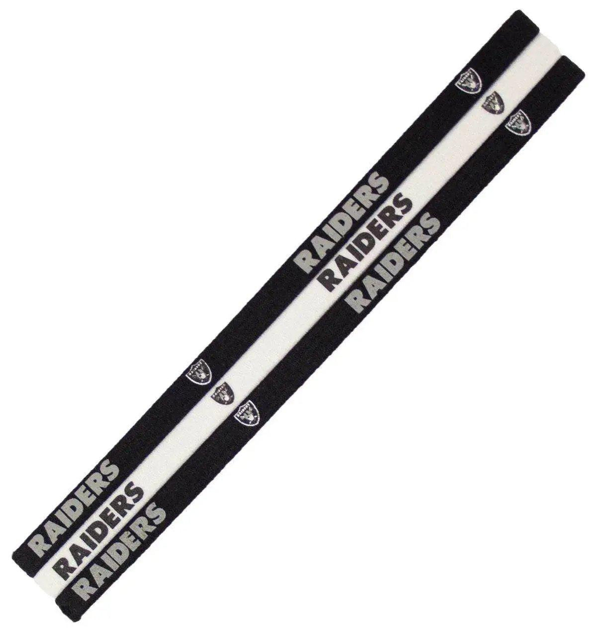  Vegas Raiders Elastic Headbands 3 Pack One Size Fits Most -  ToylandEU™