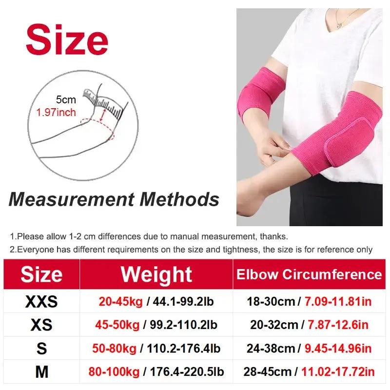  Elbow Pads Elastic Thickened Sponge For Sports -  ToylandEU™