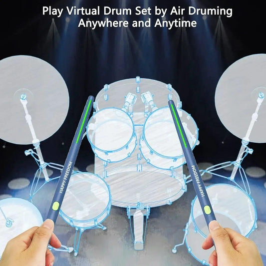  Electric Air Drum Set Bluetooth With 3D Motion Sensing -  ToylandEU™