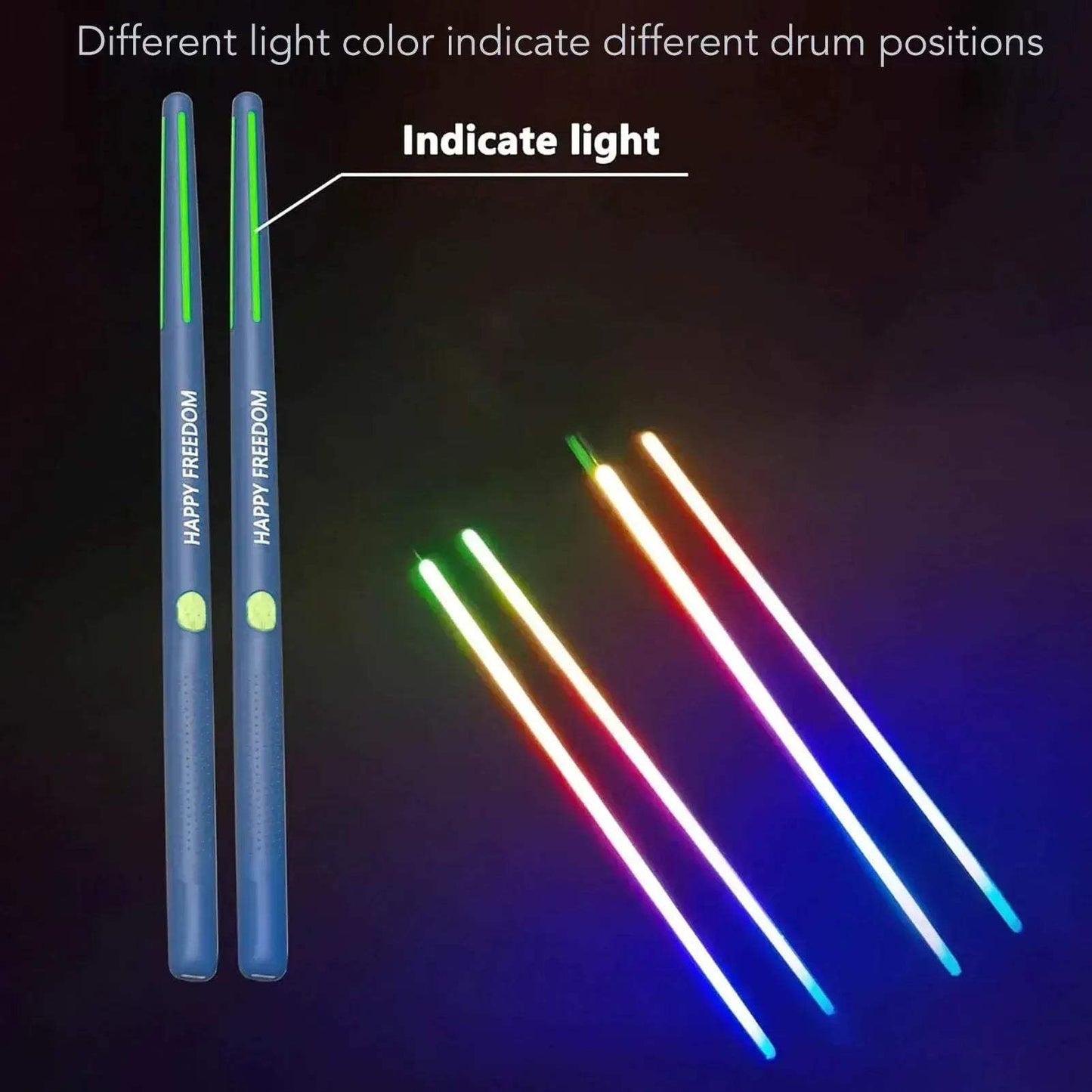 Electric Air Drum Set Bluetooth With 3D Motion Sensing - ToylandEU