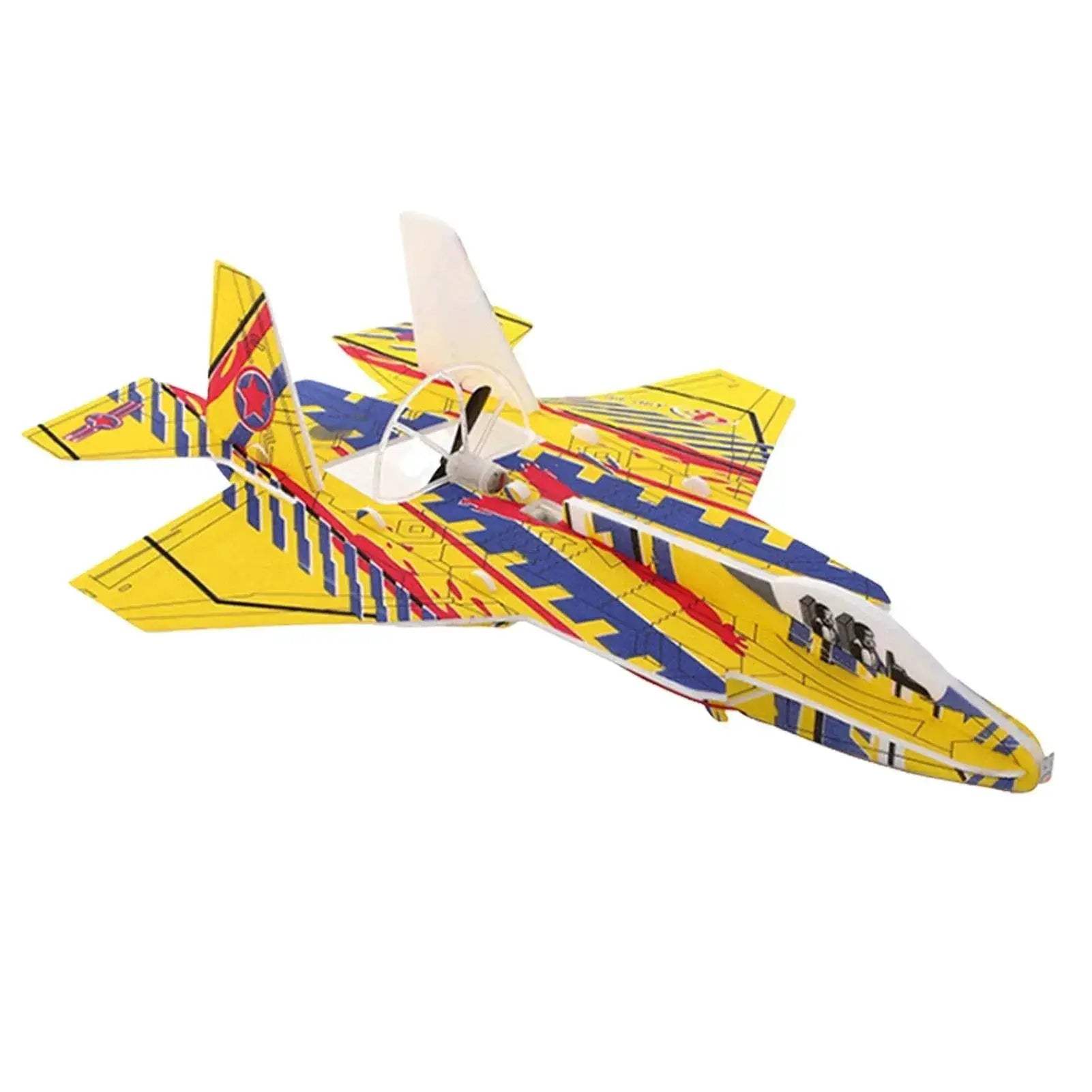 Electric Airplane Toy Rechargeable Throwing Foam Plane Glider - ToylandEU