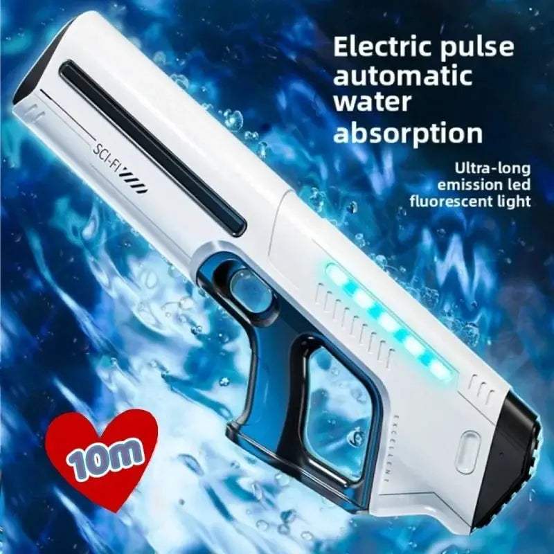 Electric Automatic Water Gun for Kids with Large Capacity - ToylandEU
