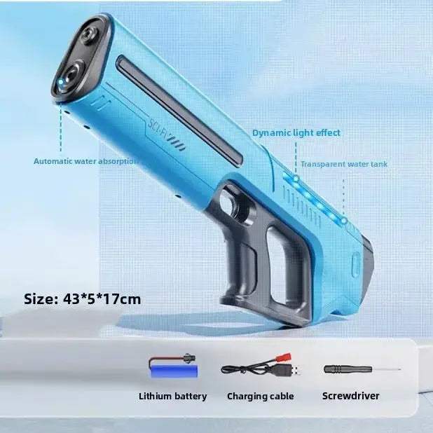 Electric Automatic Water Gun for Kids with Large Capacity - ToylandEU