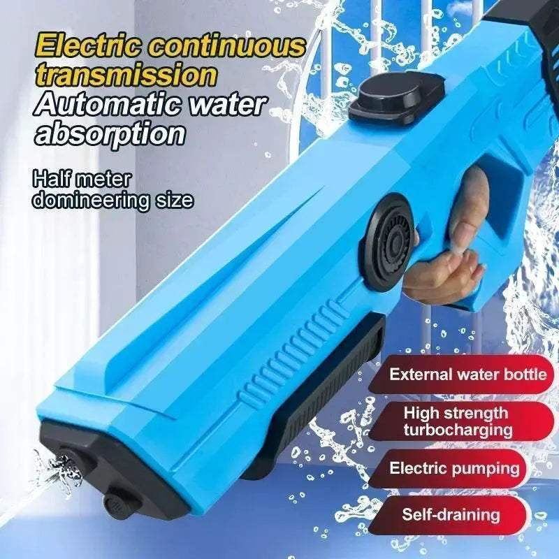 Electric Automatic Water Storage Gun Toys for Kids Adults - ToylandEU